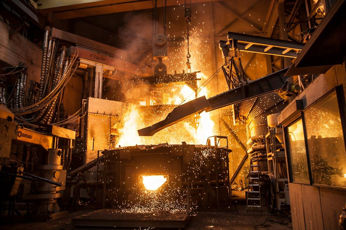 Electric Arc Furnace Steelmaking Art
