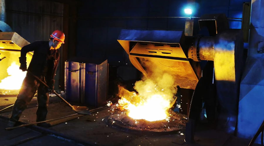 10 Ton Induction Furnace