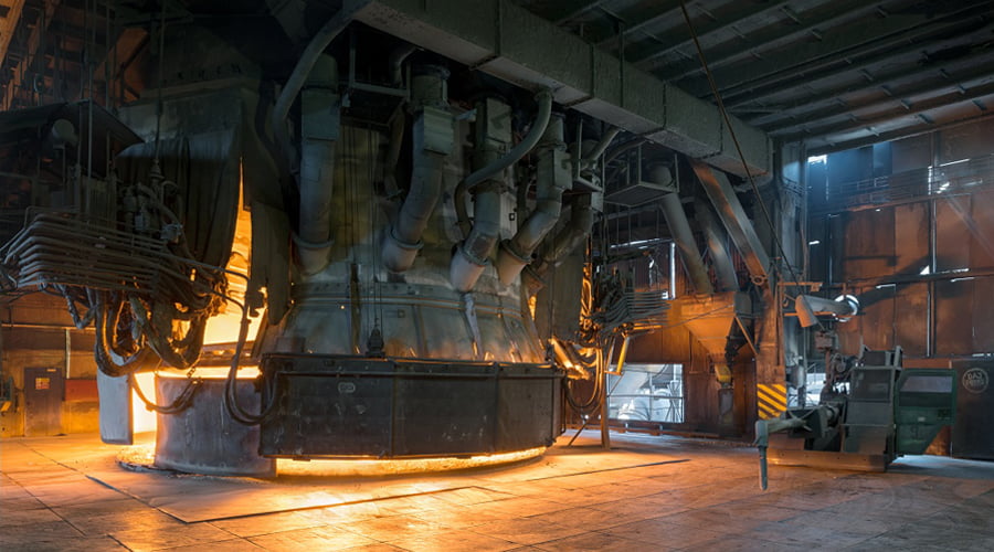 submerged arc furnace principle
